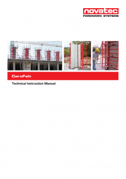 carofalt-column-formwork-technical-instruction-manual